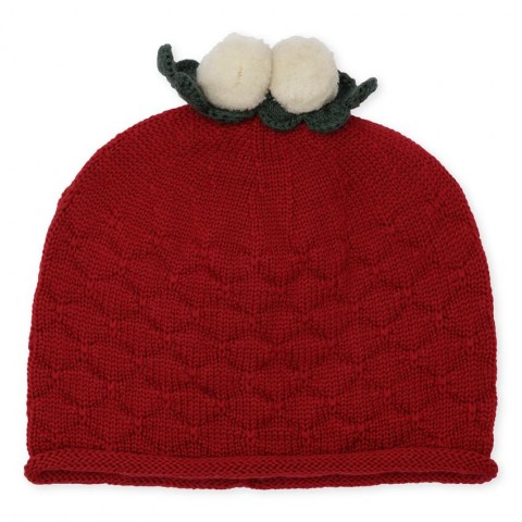 KS2700 - HOLIDAY BERRY HAT - CHRISTMAS RED - Main (Copy)